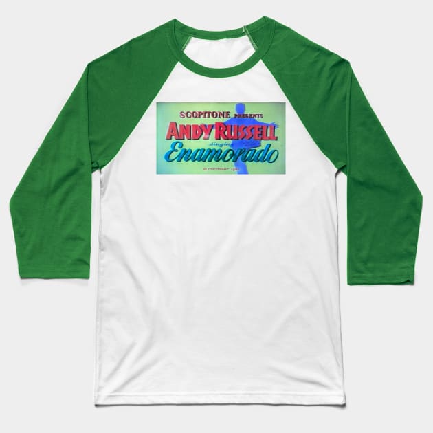 Andy Russell: Enamorado Baseball T-Shirt by Limb Store